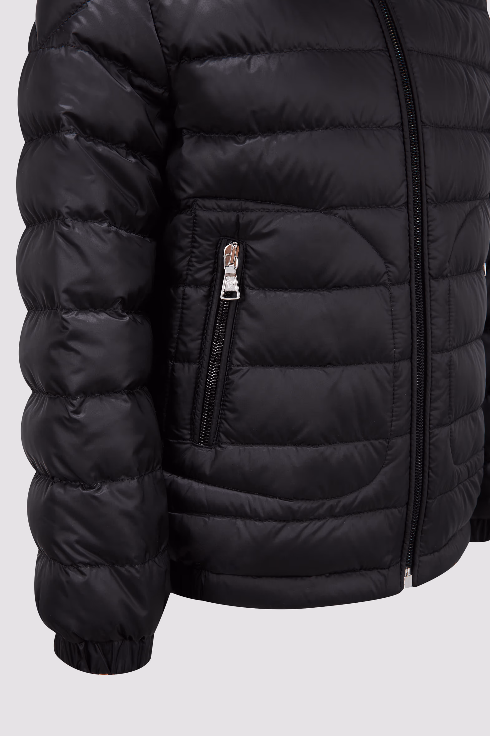 Lauros Hooded Down Jacket Boy Black Moncler 5